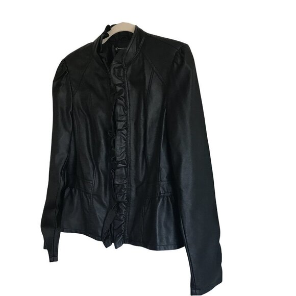 Women's Imitation Leather Jacket